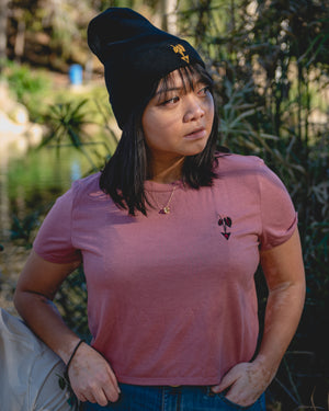 Black Kalo Crop T: First Gen - The Good Rag