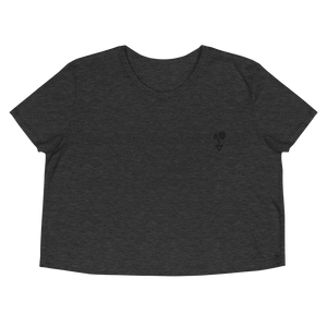 Open image in slideshow, Black Kalo Crop T: First Gen - The Good Rag
